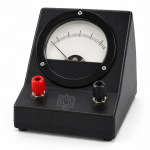 Moving Coil Meter, Round Dial, Front Terminal